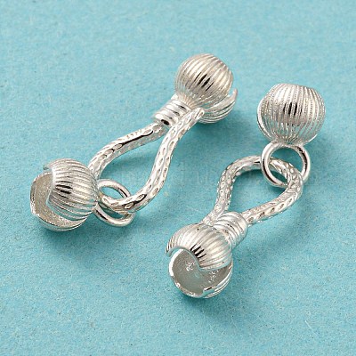 925 Sterling Silber S-Haken Schnallen&nbsp;STER-Z004-03-1