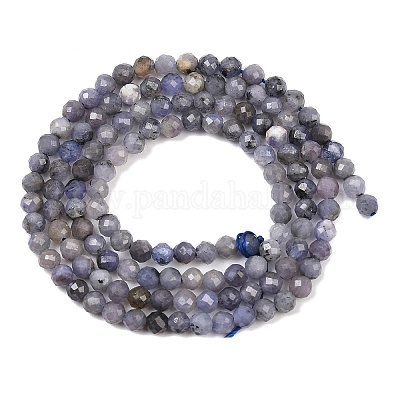 Натуральный танзанит бисер пряди G-C255-A01-3mm-1