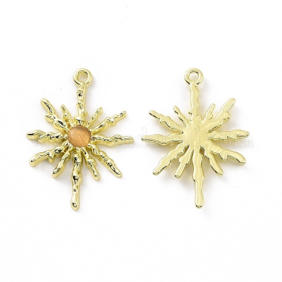 Подвески для кошачьего глаза из сплава PALLOY-D007-08G-D-1