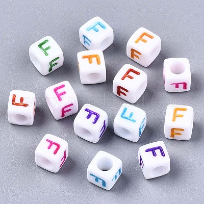 Акриловые бусины MACR-T009-12F-1