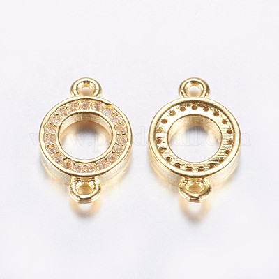 Долговечные латунные микропроволочные кубические циркониевые соединения ZIRC-F069-25G-1