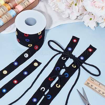 10 ярд хлопчатобумажной ленты «елочка» OCOR-WR0001-52B-1