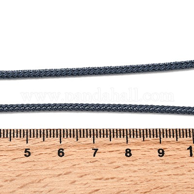 Изготовление ожерелья из плетеного нейлонового шнура толщиной 2.5 мм FIND-G095-01G-14-1