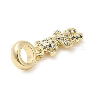 Реечное покрытие латунь с подвесками из кубического циркония KK-Q784-11G-1