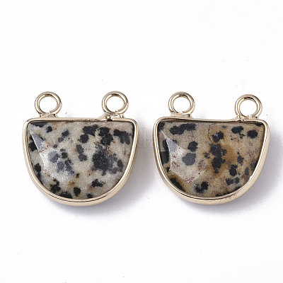 Подвески из натуральной далматинской яшмы G-S359-011D-1