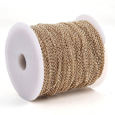 Паяные латунные цепи Роло CH-S125-08B-LG-1