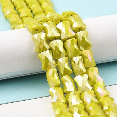 Нити стеклянных бусин ab цветной пластины EGLA-P051-06A-B01-1