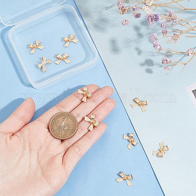 40 шт. Латунные подвески&nbsp;KK-BC0013-11-1