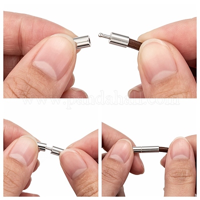 Латунь штыковые застежками X-KK646-4-1