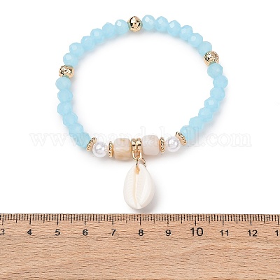 Elastische Armbänder aus böhmischem Harz&nbsp;BJEW-Z169-01B-1