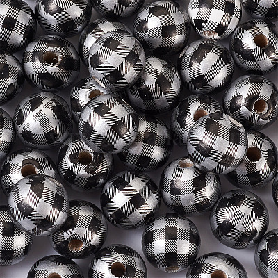 Натуральные деревянные бусы&nbsp;WOOD-TAC0010-05J-1