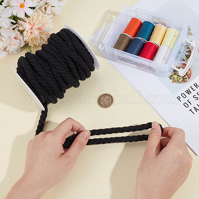 10м двухслойный плетеный хлопковый шнур OCOR-HY0001-50-1