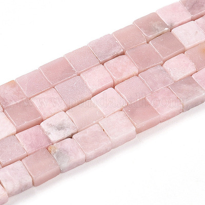 Натуральный розовый опал бусы пряди G-N346-05A-10-1