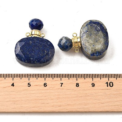 Подвески для флаконов духов из натурального лазурита G-L623-07G-03-1
