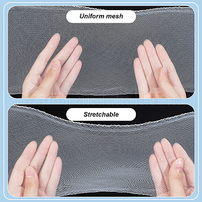 Gaze-Polyestergewebe&nbsp;AJEW-WH0314-378B-1