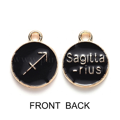 Подвески из эмали и сплава ENAM-SZ0001-28C-F-1