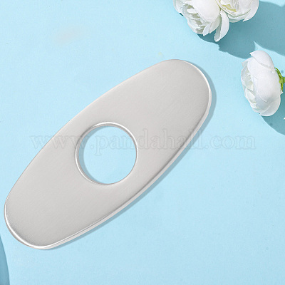 Овальные заглушки для отверстий под смесители из нержавеющей стали STAS-WH20001-18A-P01-1