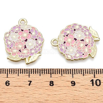 Подвески из эмали и сплава ENAM-A143-01LG-01-1