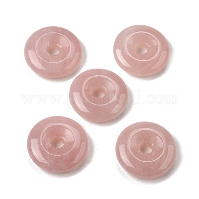 Природного розового кварца подвески&nbsp;G-F820-13A-11-1