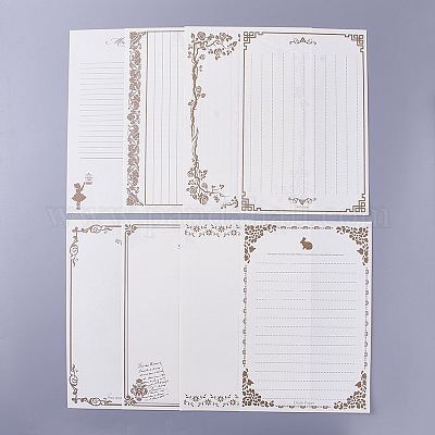 Retro Letter Paper - White — Stationery Pal