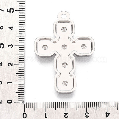 Подвески из сплава и страза PALLOY-N182-11P-1