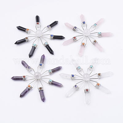 Украшения из смешанной каменной чакры G-F515-02-1