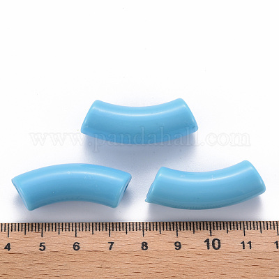 Непрозрачные акриловые бусины MACR-S372-001B-S012-1