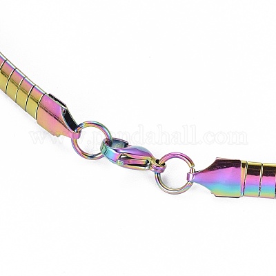 Комплекты украшений из ожерелий и браслетов из нержавеющей стали 304 SJEW-L144-A01-M-1