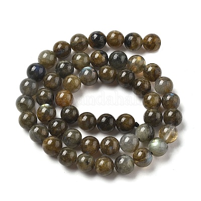 Природные лабрадорита бисер нитей G-I253-01-1