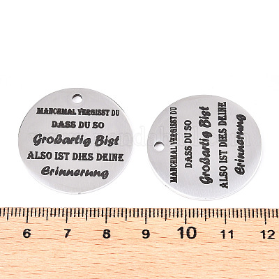 Подвески из нержавеющей стали 201 STAS-T064-38P-8-1