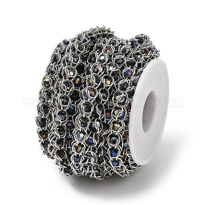 Цепи из нержавеющей стали 304 со стеклянными звеньями CHS-L029-10P-04-1