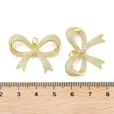 Стойки обшивки латунь микро проложить Циркон подвеску KK-A205-02G-1