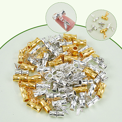 60 шт. 3-х цветные цинковые трубчатые держатели FIND-SP0002-40-1