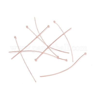 Контакты латунь шаровой головкой KK-WH0058-02D-RG-1