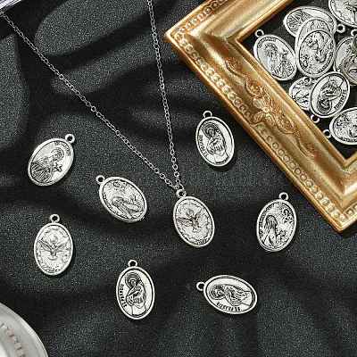 Подвески из сплава в тибетском стиле TIBEP-CJ0001-20-1