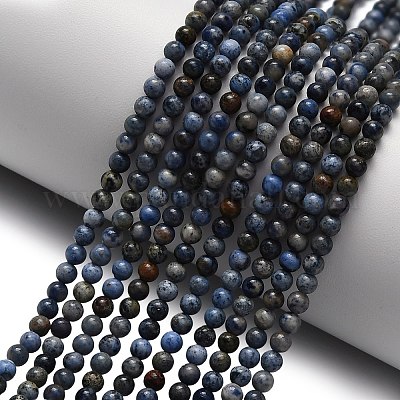 Натуральные нити из бисера G-Z116-A26-3mm-1