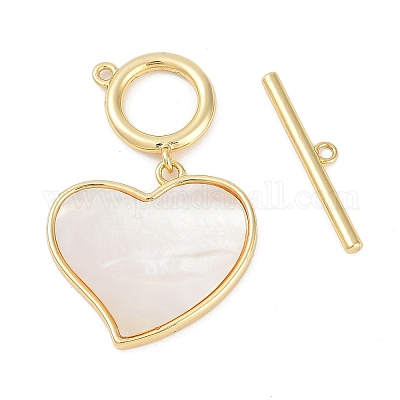 Застежки-тогл из латуни KK-K391-12G-1