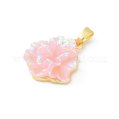 Подвески из латуни с уф-покрытием KK-R213-15G-03-1