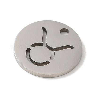 Не тускнеющие подвески из нержавеющей стали 201 STAS-E217-10P-02-1