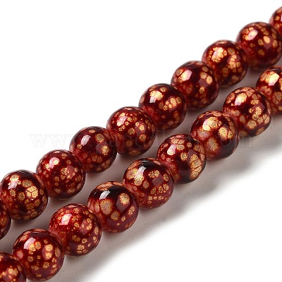 Лакированные бусины DGLA-Z001-01A-1