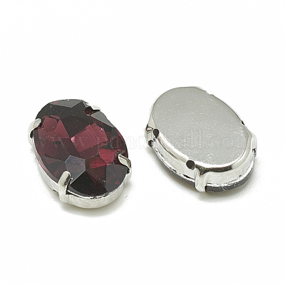 Шить на горный хрусталь RGLA-T091-13x18mm-18P-1