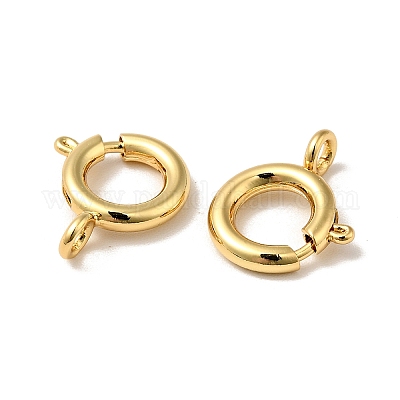 Латунная застежка пружинного кольца KK-J301-17G-1