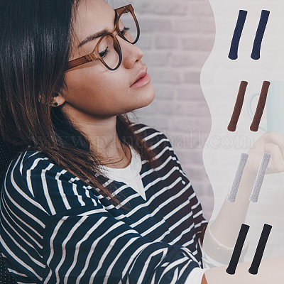 4 пара 4-цветных шерстяных ниток для очков с ушками FIND-HY0003-10-1