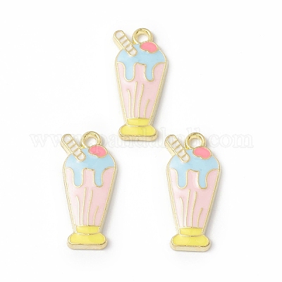 Подвески из эмали и сплава ENAM-G212-11G-06-1