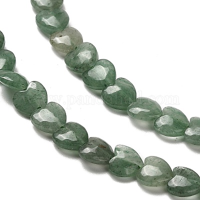 Естественный зеленый авантюрин бисер нитей G-P575-C17-6mm-1