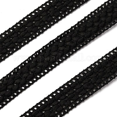 Полиэстер с отделкой из молочного шелкового кружева OCOR-Z007-14B-1