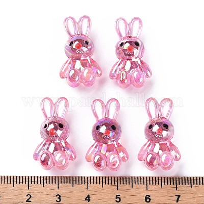 Прозрачные акриловые бусины MACR-S373-81-Q04-1