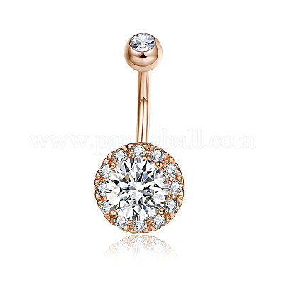 Латунные украшения для пирсинга AJEW-EE0006-80RG-1