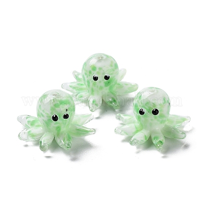 Бусины лэмпворк  LAMP-H065-03G-1