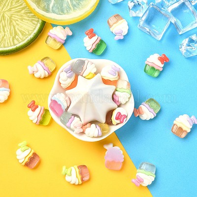 Непрозрачная смола декодирует кабошоны RESI-CJC0019-27-1